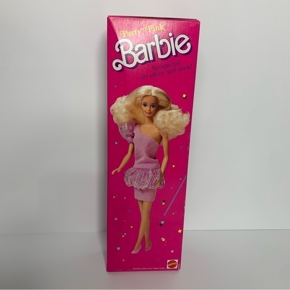 1989 Vintage Mattel Party Pink Barbie Winn-Dixie Special #7637 Sealed NRFB - Picture 4 of 10